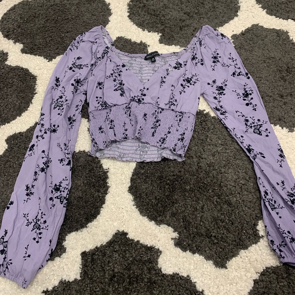 Kendall & Kylie crop top